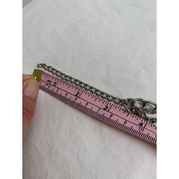 Triple Strand Faux Pearl, Crystal Bead & Ribbon Necklace - Ivory/Pink - Picture 11 of 12